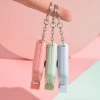 Square Nordic-style simple automatic telescopic ruler in stock, mini tape measure for clothing and body measurement, wholesale details Picture